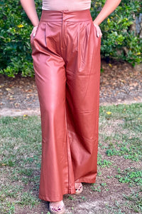 Viola Leather Pants
