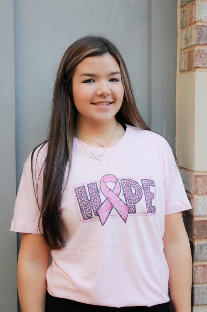 Breast Cancer "Hope" Graphic Tee